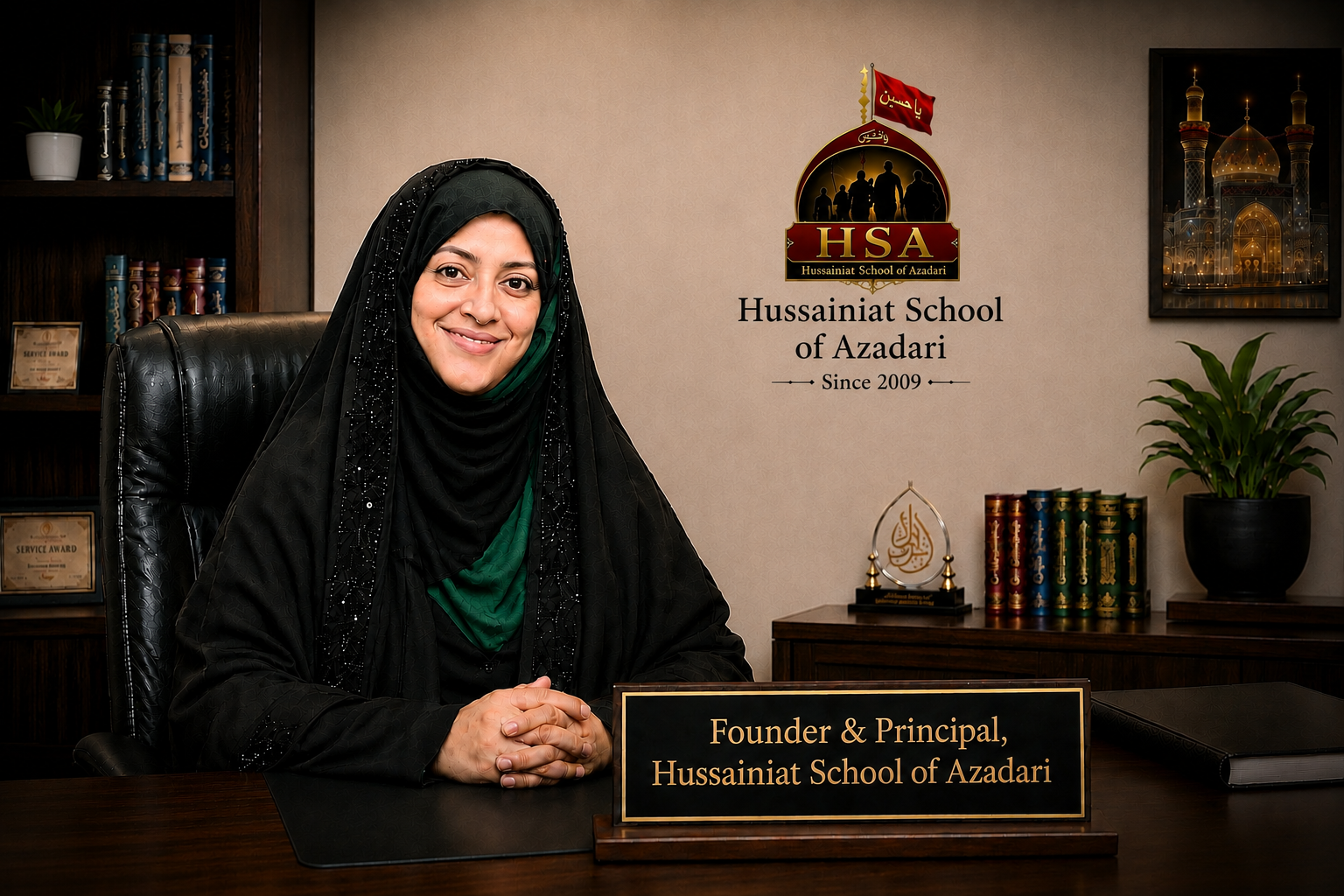 Sr. Amber Fatima Jafri, Director / Principal at HSA