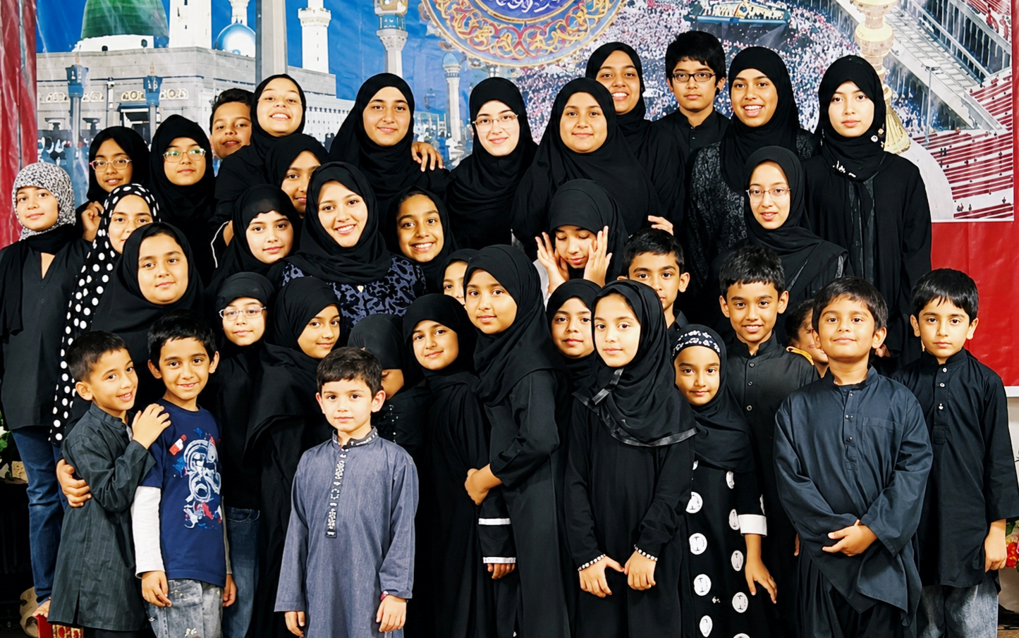 HSA students group photograph.