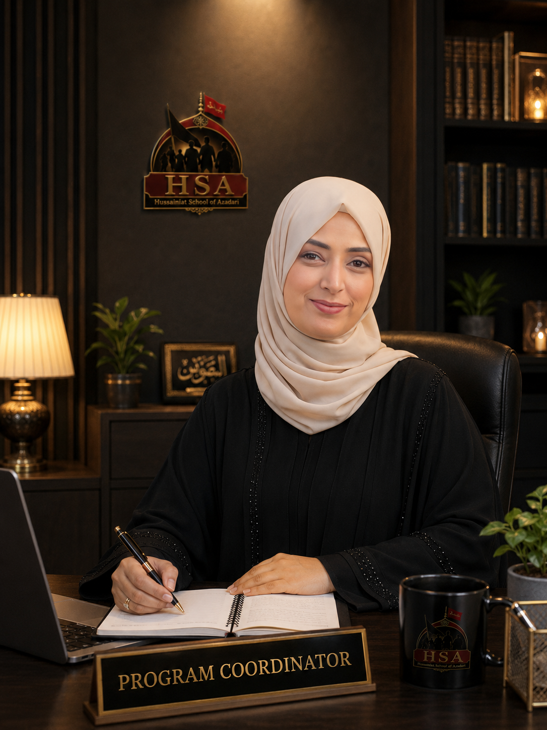 Sr. Zehra Sadat, Event Coordinator at HSA