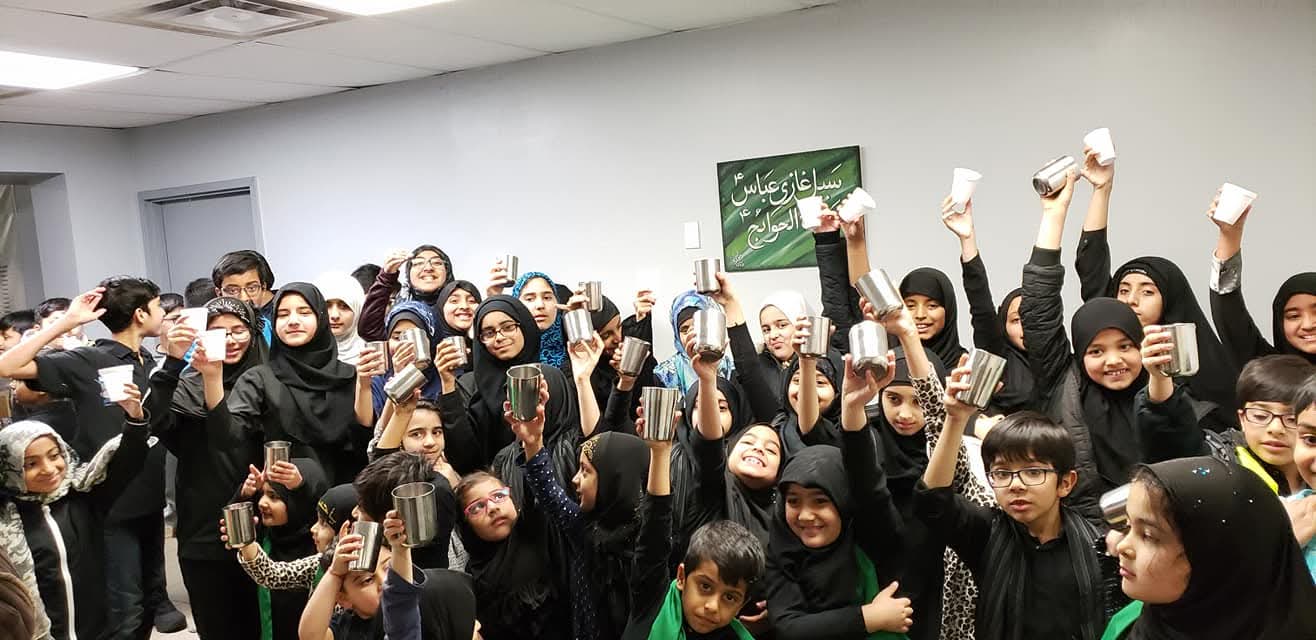 HSA students at a school programme.